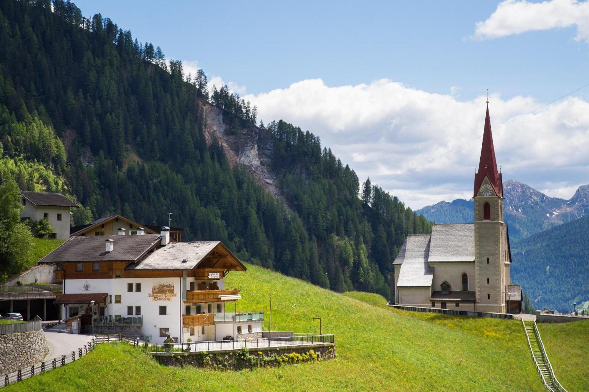 Gasthof Trausberg Corvara in Passiria Exteriér fotografie